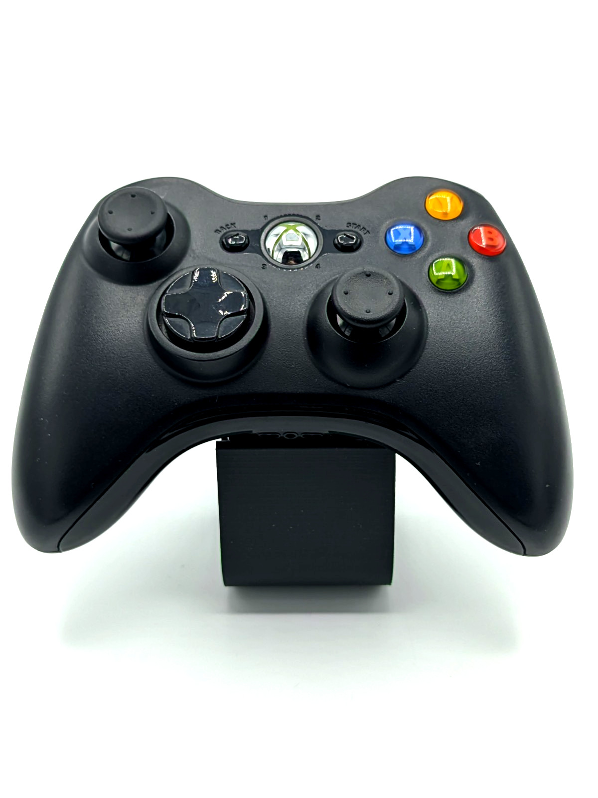 OEM Black Microsoft Xbox 360 Wireless Controller - /w New Hall Effect Joysticks!