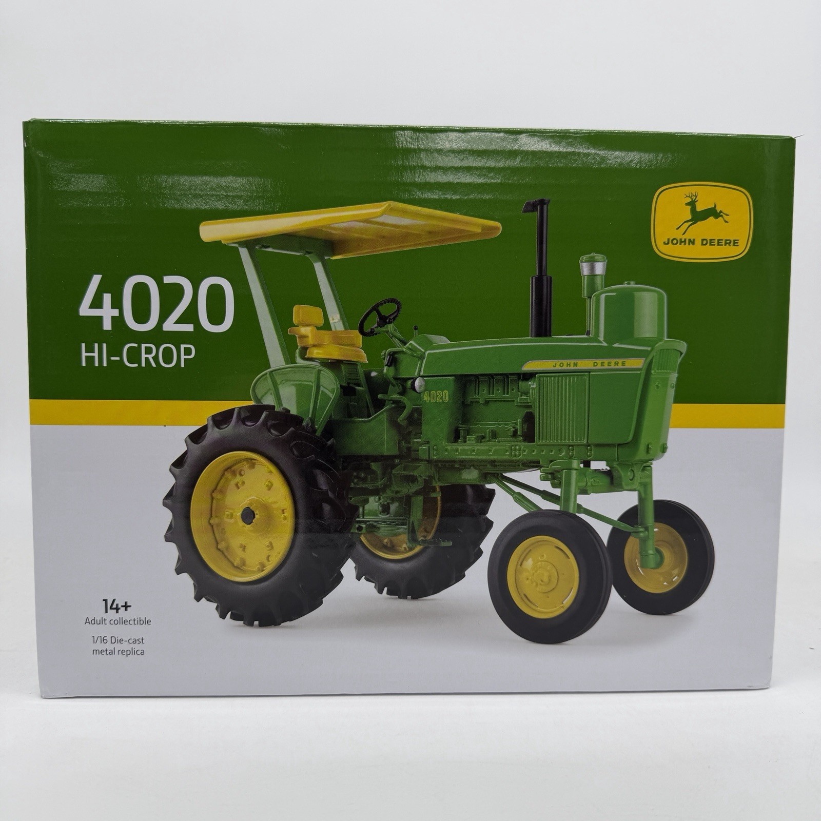 NEW John Deere ERTL 1/16 4020 Hi-Crop Two Cylinder Club Die Cast - LP86756