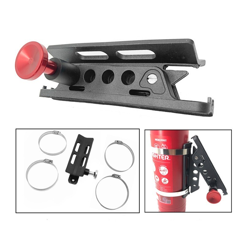 UTV Car Adjustable Extinguisher Mount Bottle Holder Bracket For Jeep Wrangler