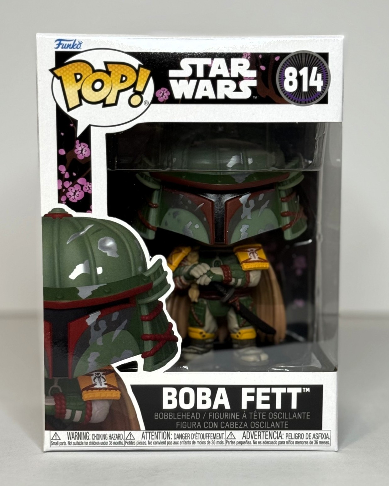 Funko POP! Star Wars Boba Fett Samurai Impressions #814 w/Protector