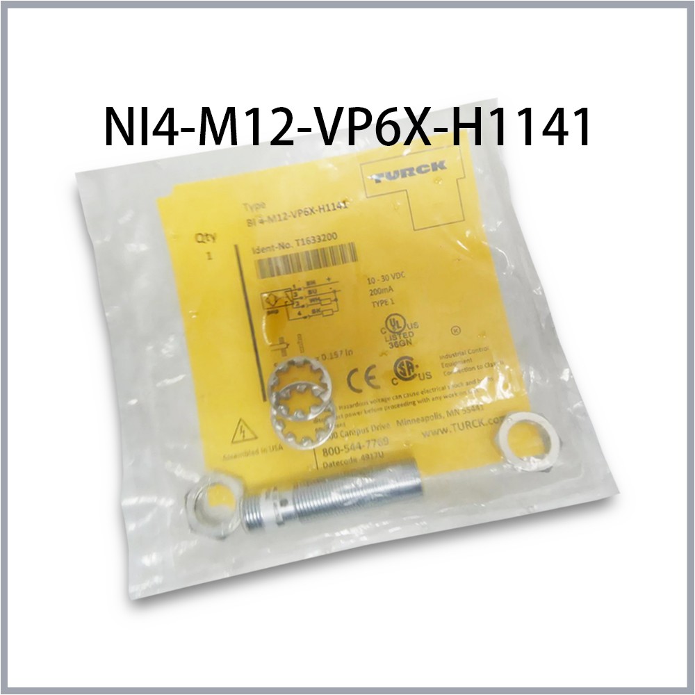 TURCK New NI4-M12-VN6X NI4-M12-VP6X NI4-M12-VP6X-H1141 NI4-M12-VN6X-H1141 Sensor