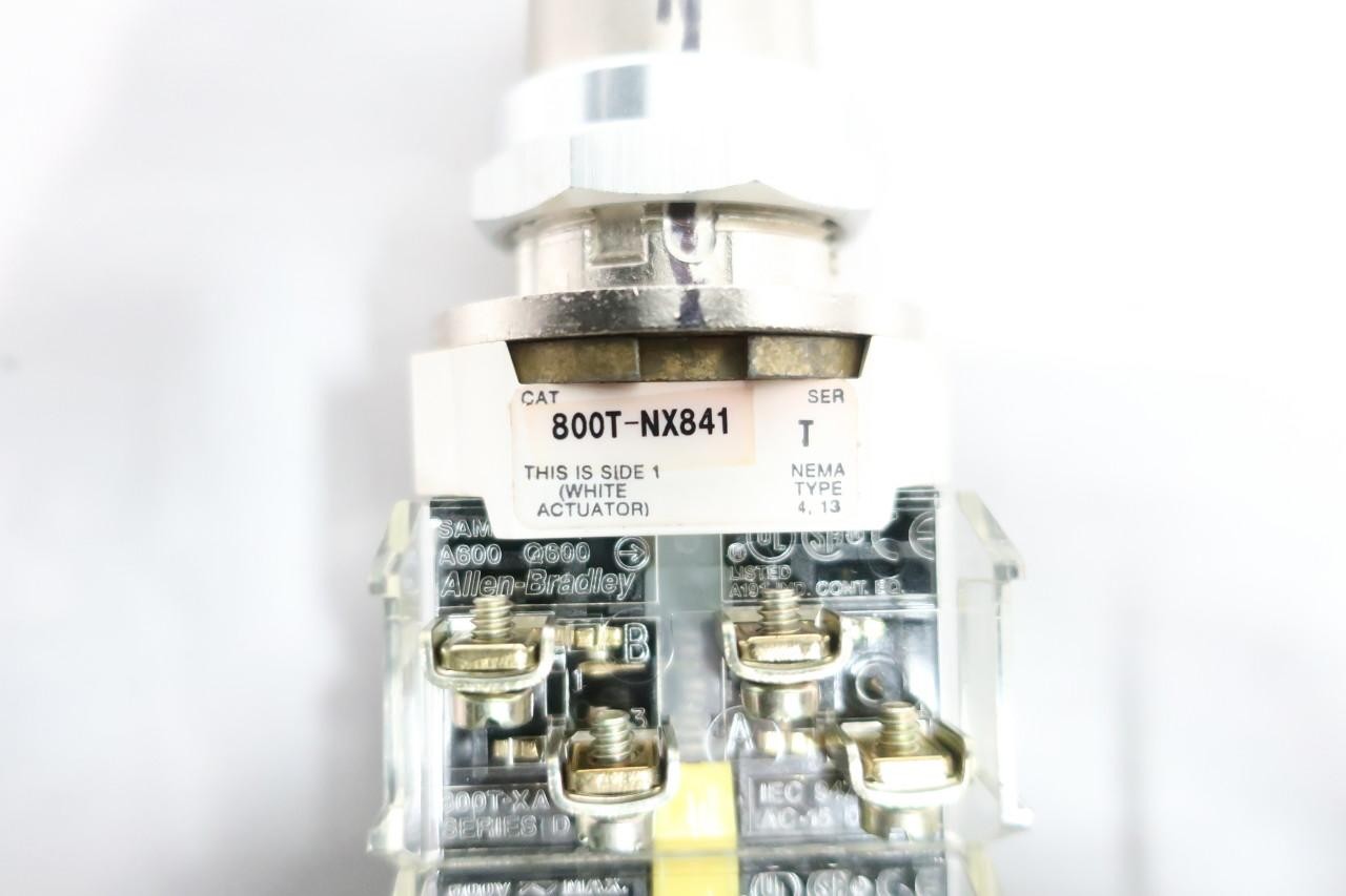 Allen Bradley 800T-NX841 Selector Switch 4 Pos