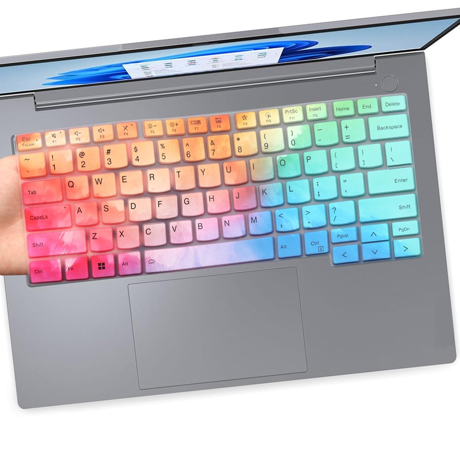Keyboard Cover for 2025-2023 Lenovo ThinkBook 14 G6 G6+ G7 G8 G9 Colorful