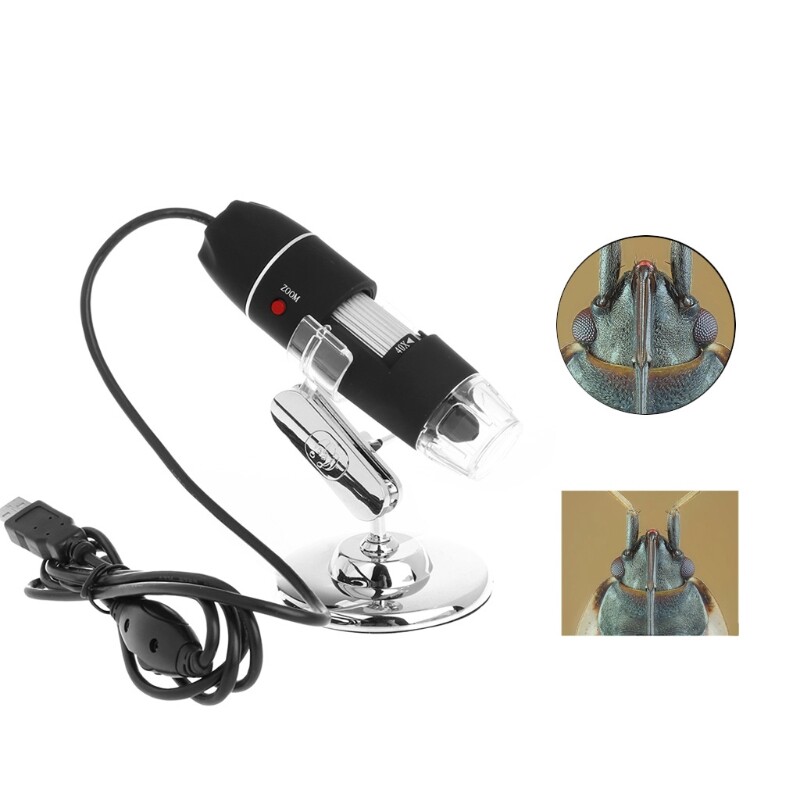 1000X Electronic magnifier Lab Research Biological USB digital microscope w/ LED
