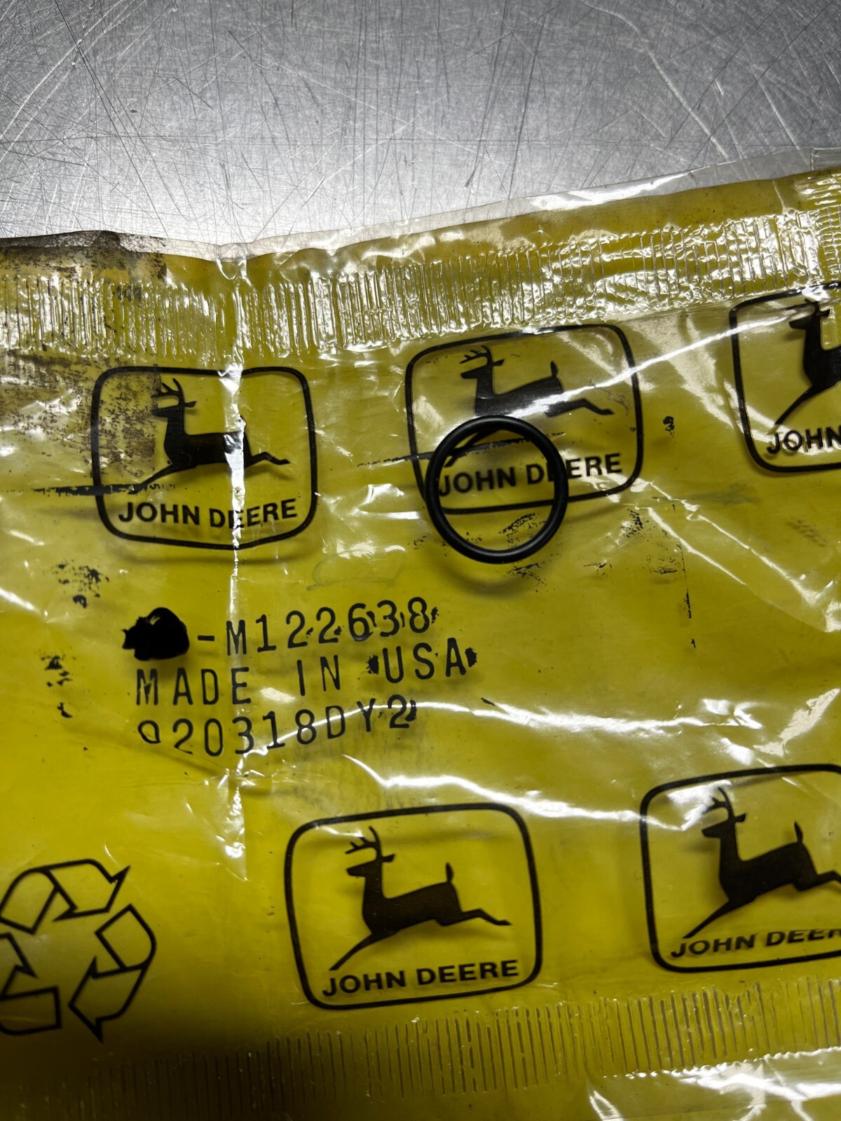 M122638 Genuine OEM John Deere O-RING