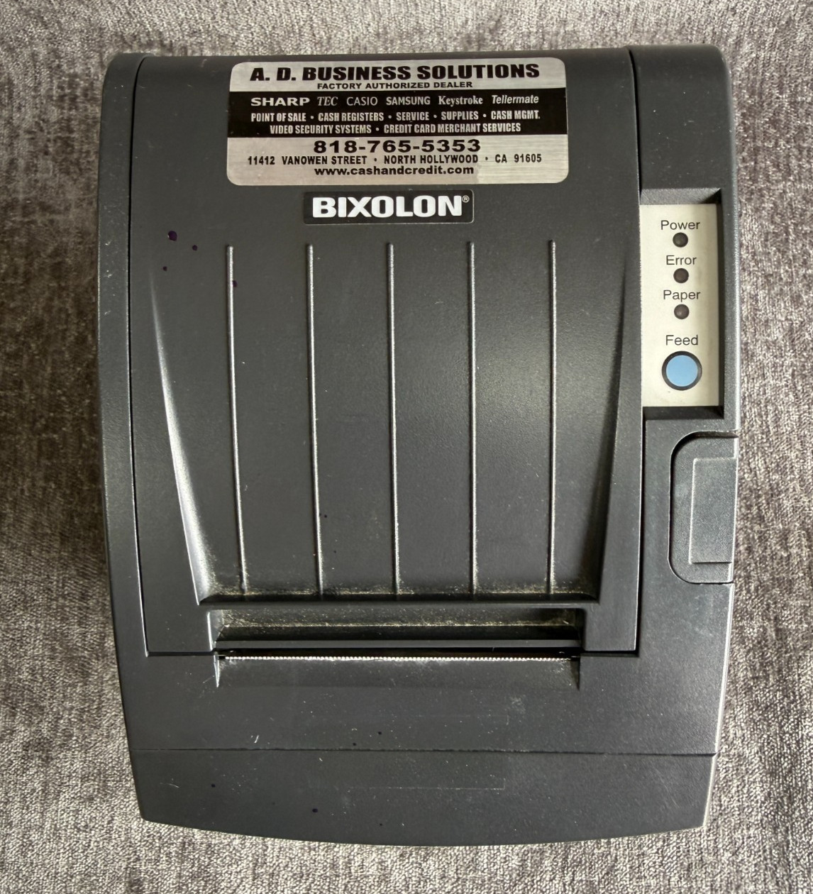 Bixolon SRP-350plus Thermal POS Receipt Printer | UNIT ONLY NO AC CORD