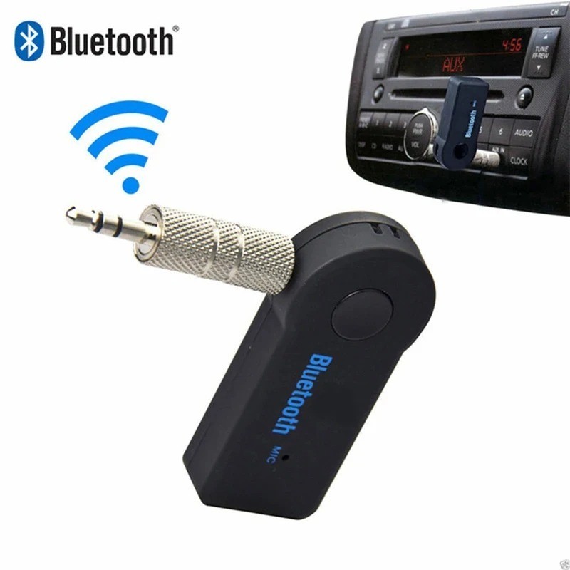 Wireless Bluetooth Receiver 3.5mm AUX Audio Stereo Music Home Car Adapter Kit