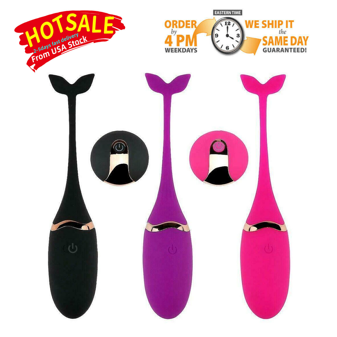 Rechargeable-Remote-Control-Egg-Vibrator-Massager-Female-Women-MULTI-COLOR