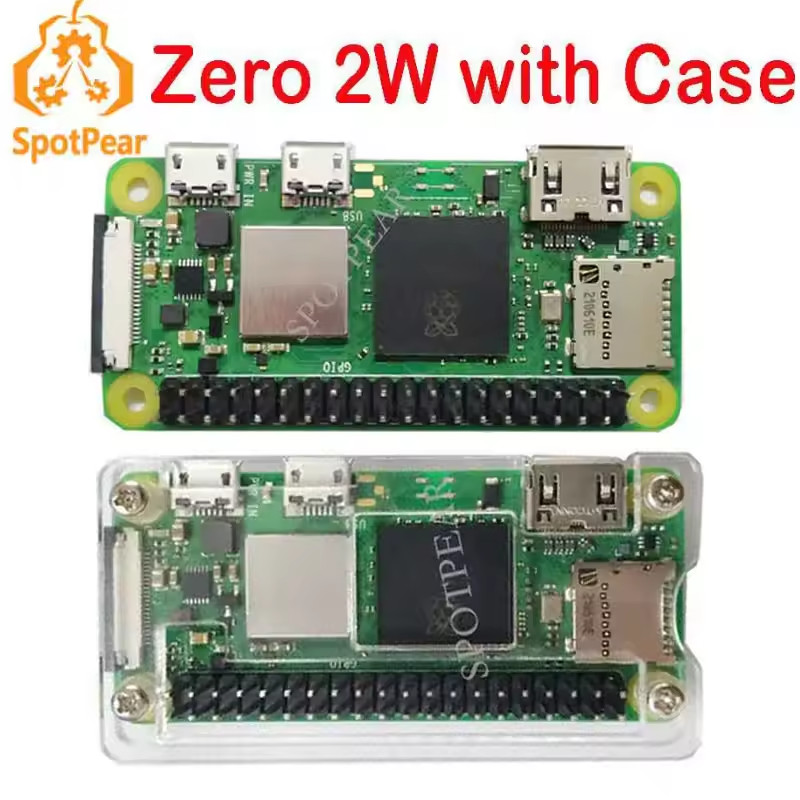 Raspberry Pi Zero 2 W Development Board with Case PI0 2W Micro Computer Kit
