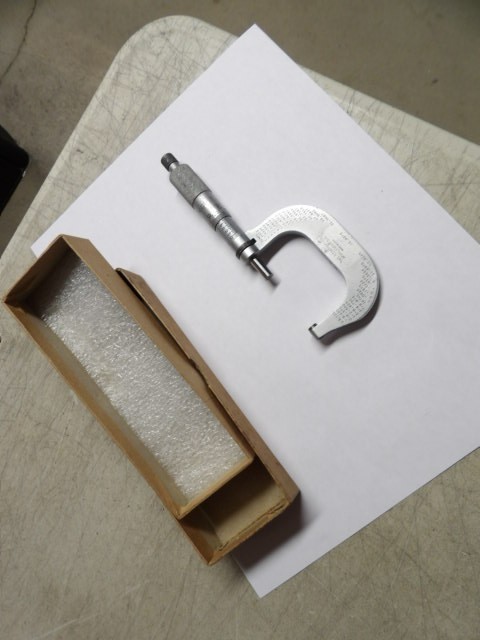 STARRETT #213-2 1-2" Micrometer Reads .0001" Used