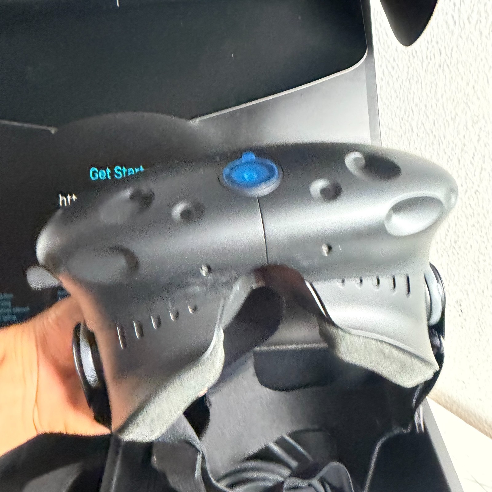 HTC Vive Black Virtual Reality System Headset w/Two Motion Sensing Controllers