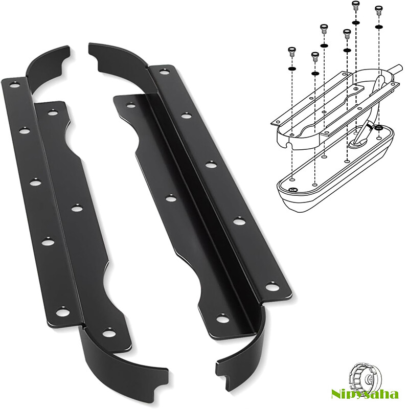 Flush Mount Bracket for Lowrance SS3D for StructureScan 3D Skimmer Transducer