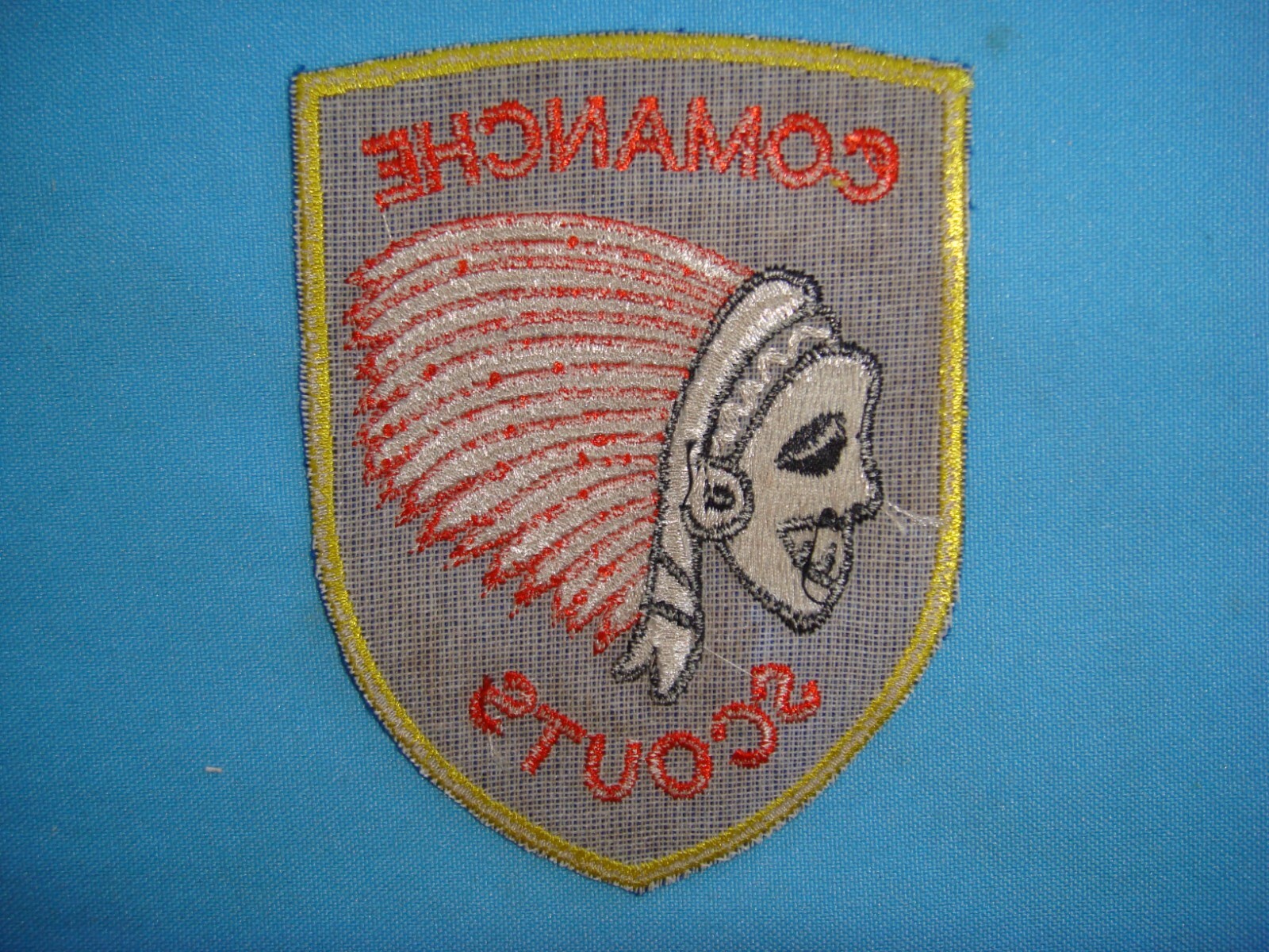 VIETNAM WAR PATCH, US 7th SQUADRON 1st CAVALRY RGT COMANCHE SCOUTS