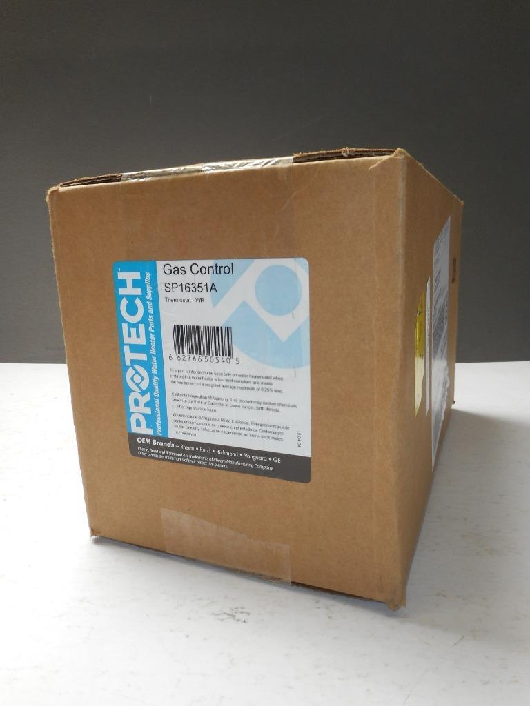 New in Box PROTECH Gas Control Thermostat WR for Rheem Ruud Vanguard GE Richmond