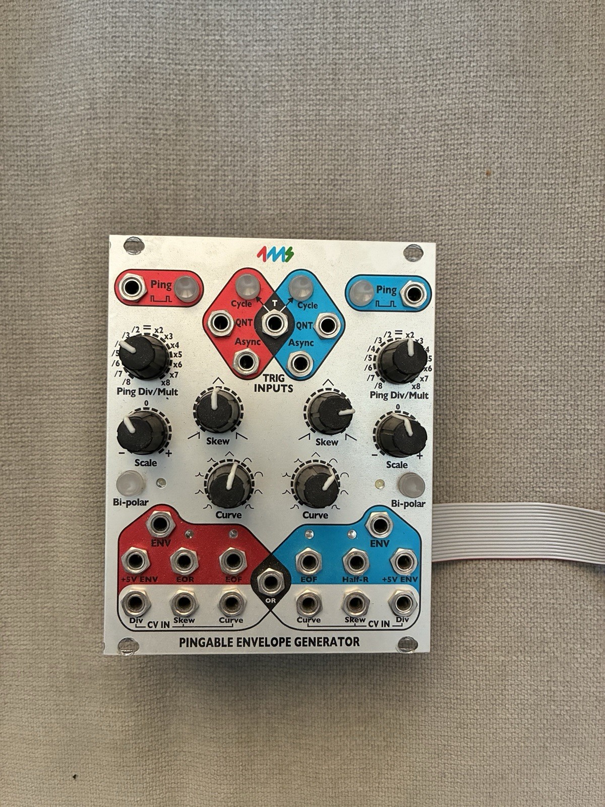 4MS PINGABLE ENVELOPE GENERATOR (PEG)