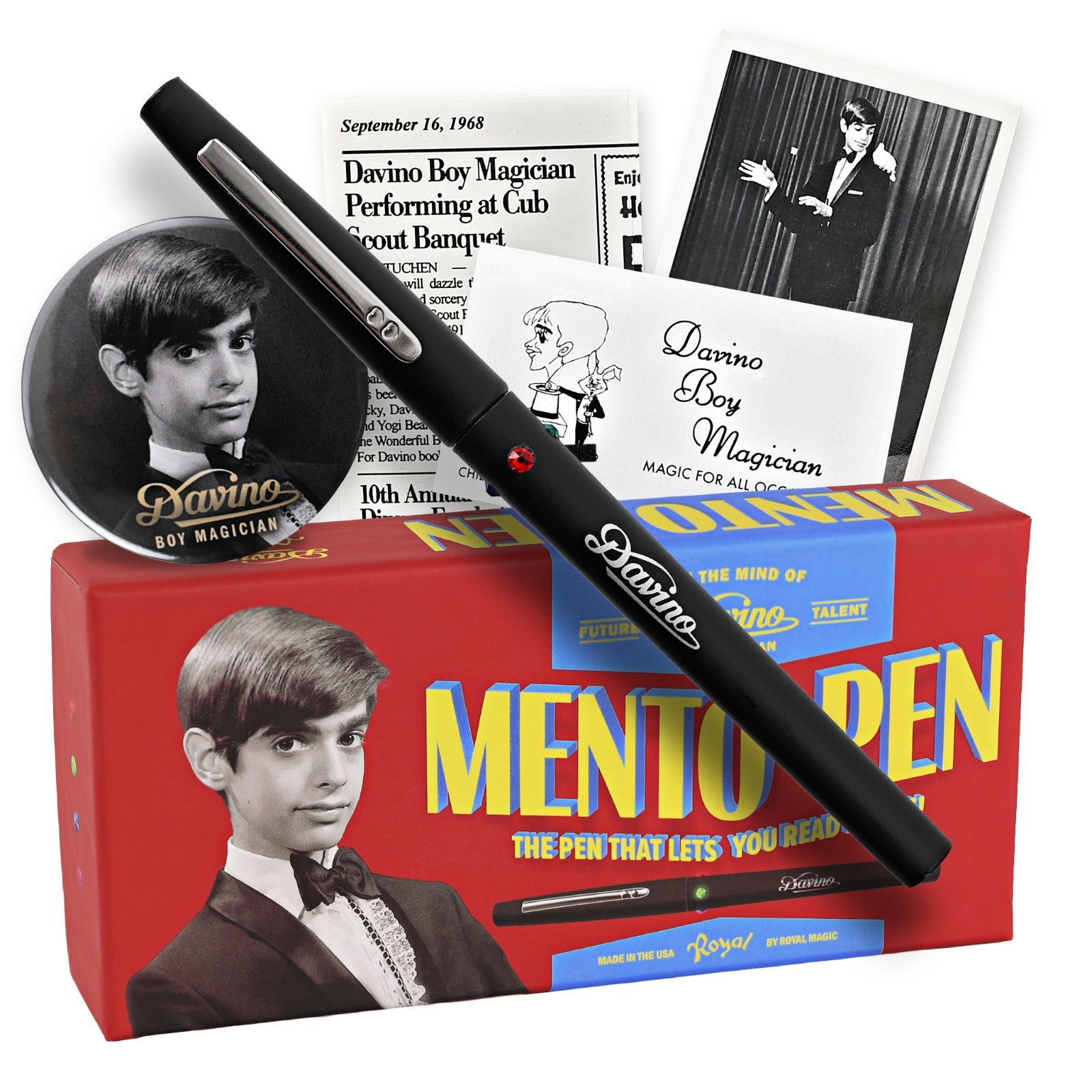 David Copperfield Mento-Pen - Collector Edition Magic Pen with Certificate