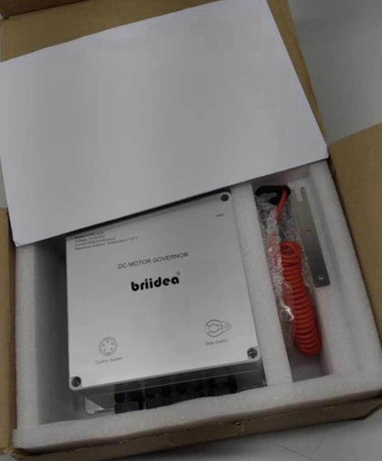 Briidea 12V 24V 50A DC Motor Governor Speed Controller HTRC-03A Main Box Replace