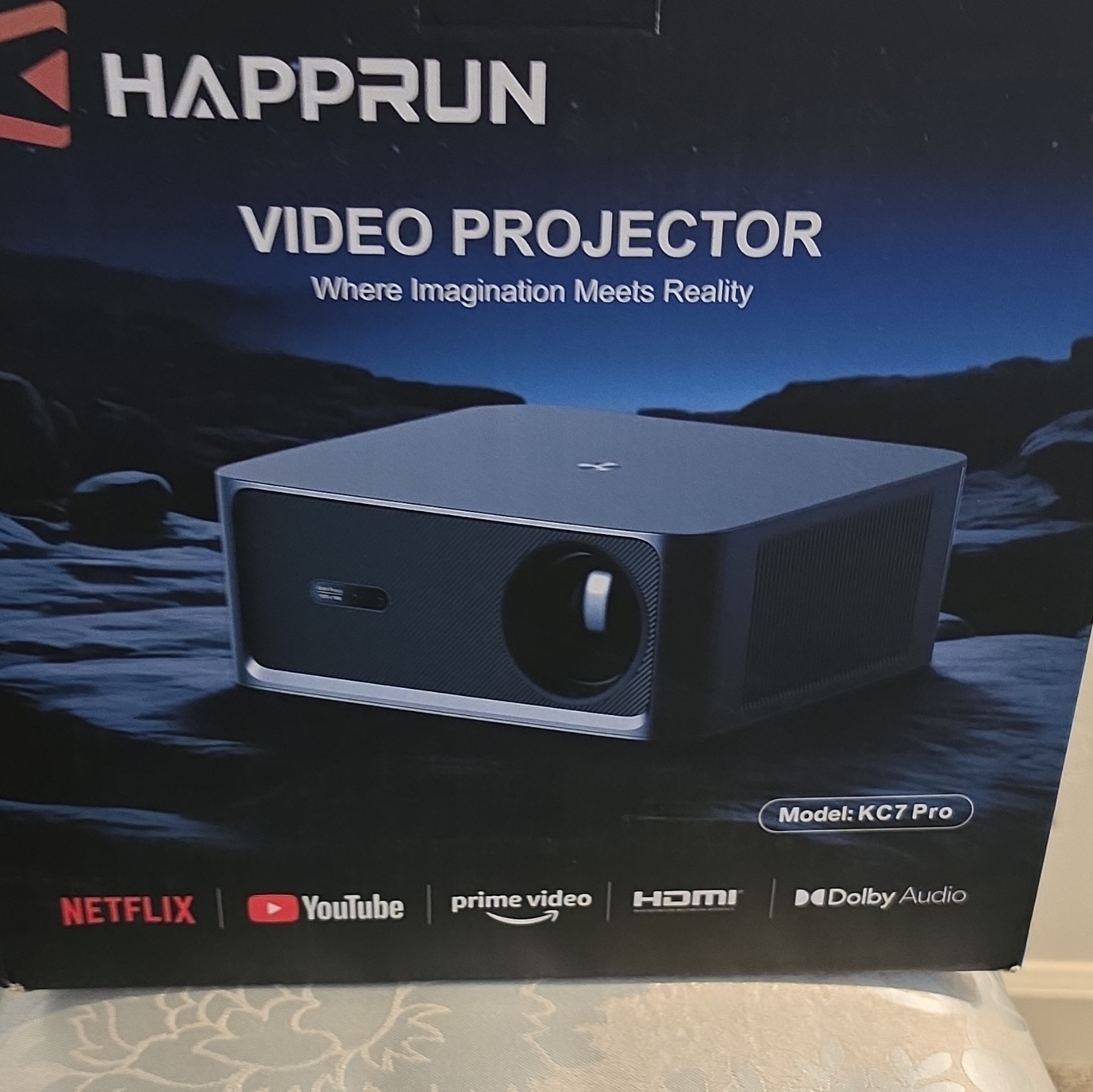 HAPPRUN KC7 Pro 1080p DLP Projector Sells At Store Between 499 And 699