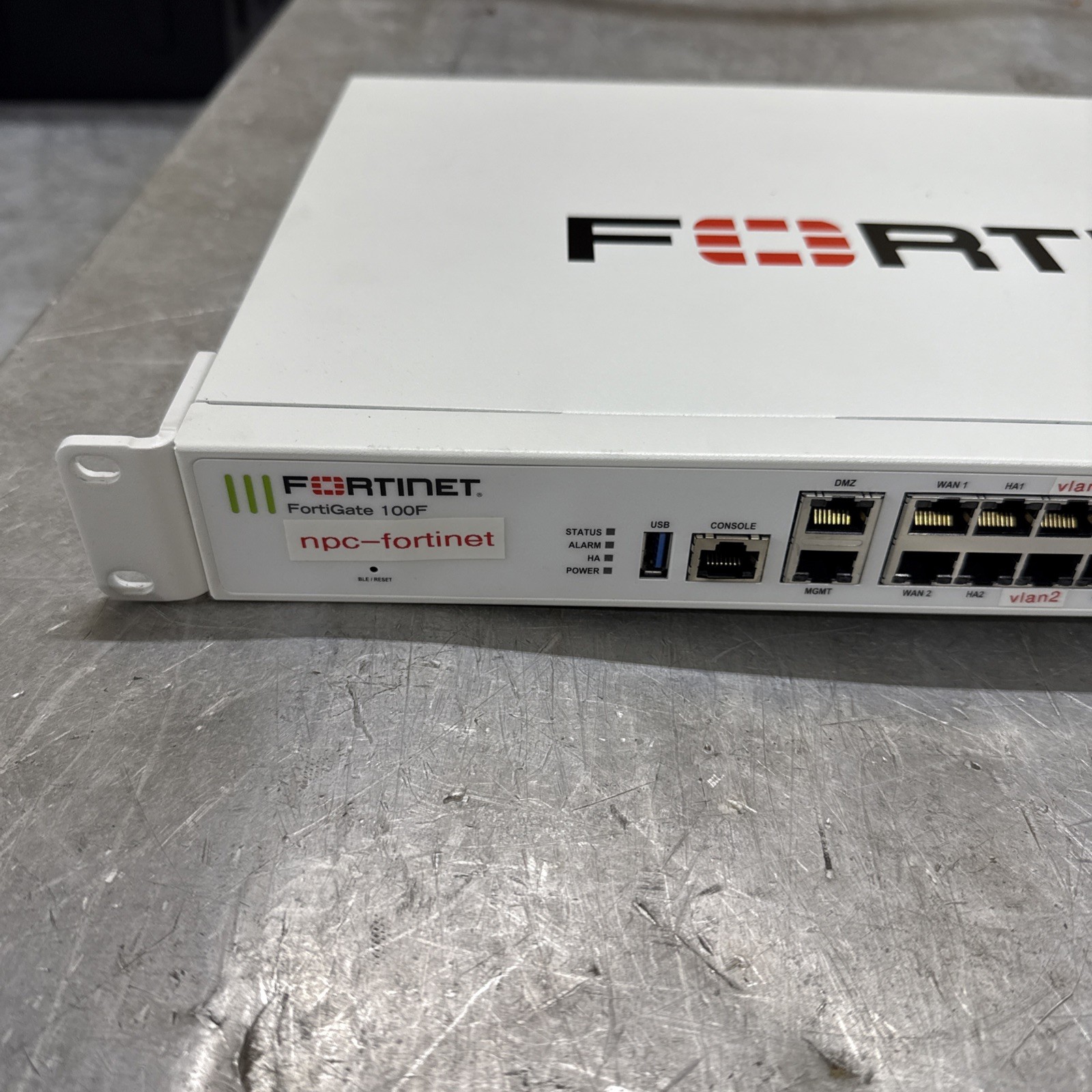 Fortinet FortiGate 100F Network Security Firewall FG-100F