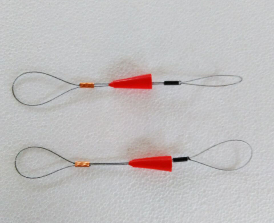 2Pcs Quick Change Grip for Fish Tape Fiberglass Wire Cable Running Rodder