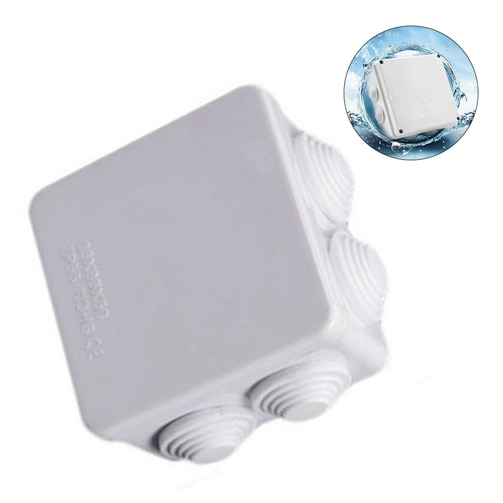 Weatherproof Junction Box Adaptable Outdoor Plastic Electrical Cable Connectors