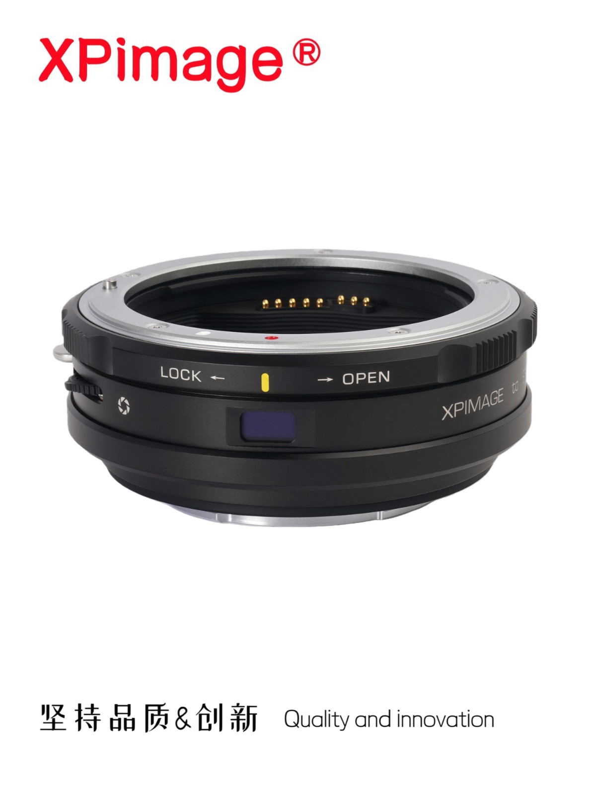 XPimage Electronic Aperture Lens Adapter for Canon EF Lens to Sony E FX9 Camera