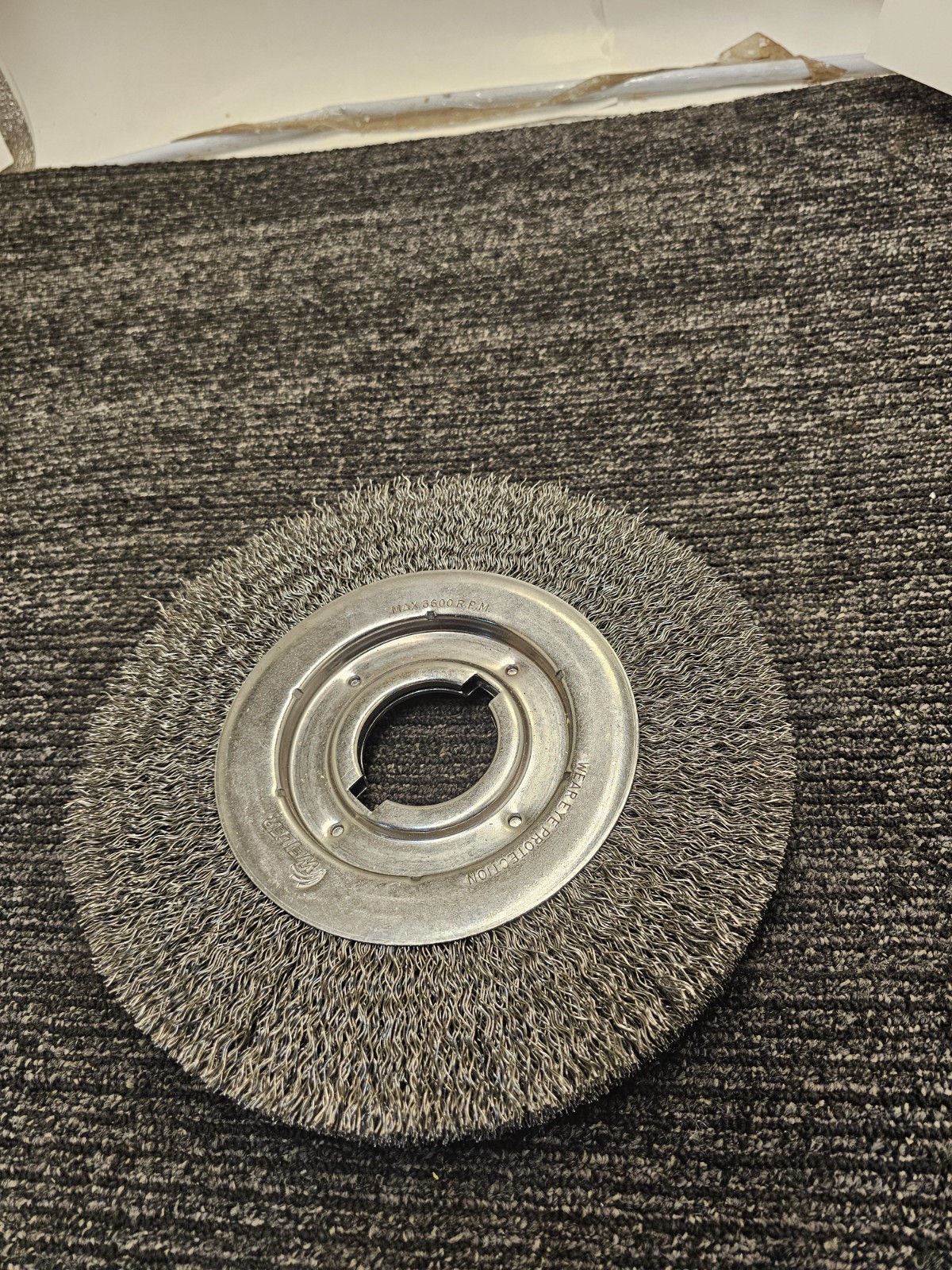 Weiler 3600 RPM Wire Wheel Brush