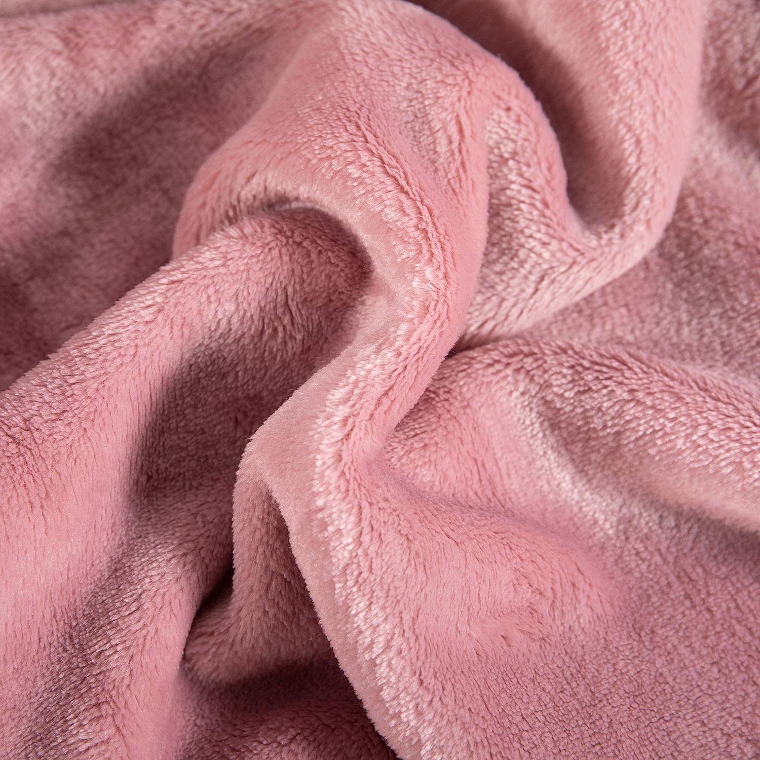 Large Flannel Fleece Throw Blanket, 60×80 Inch - Cozy Lightweight Thick Blank...