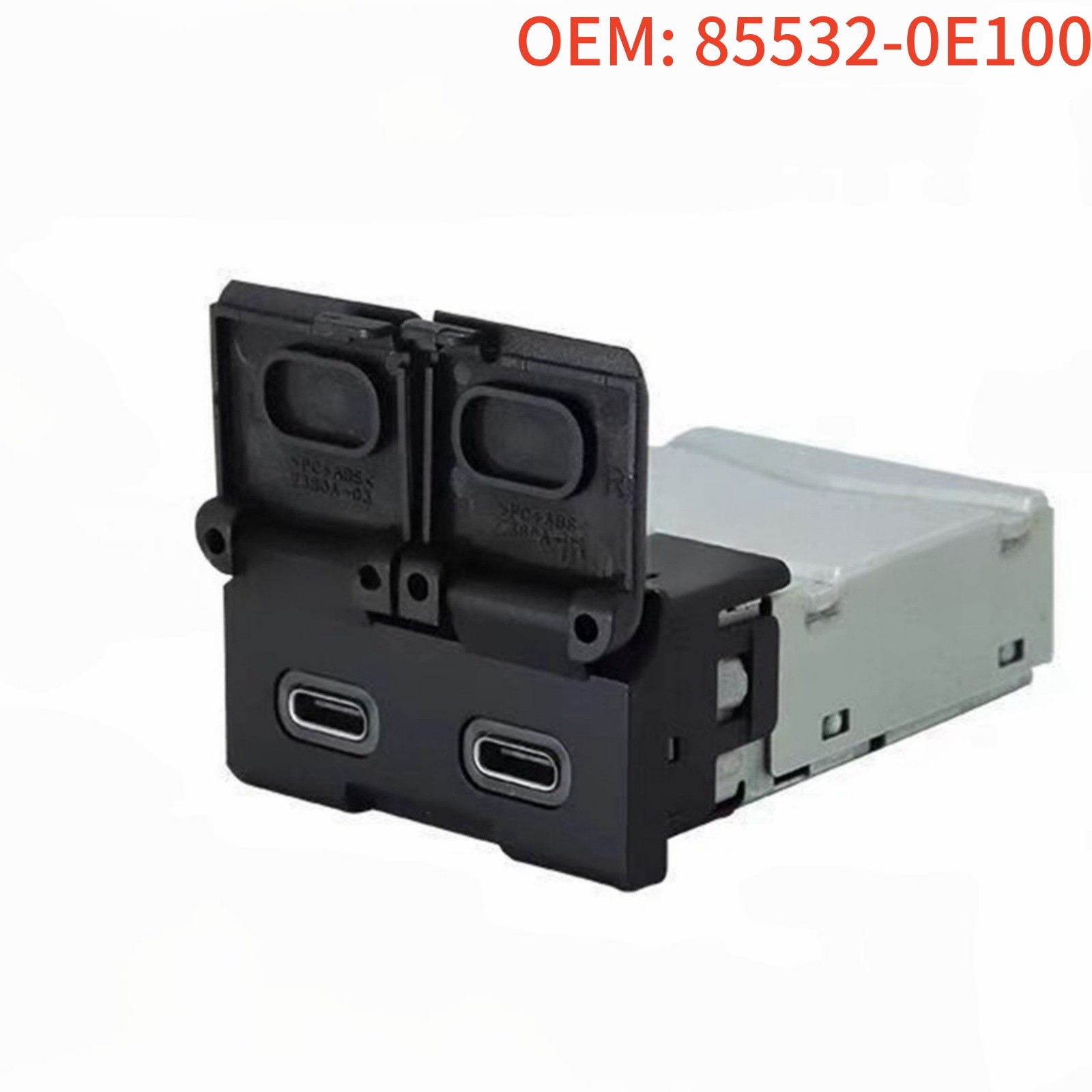 OEM 85532-0E100 For Toyota Highlander USB Charger Port with Cover 855320E100 US