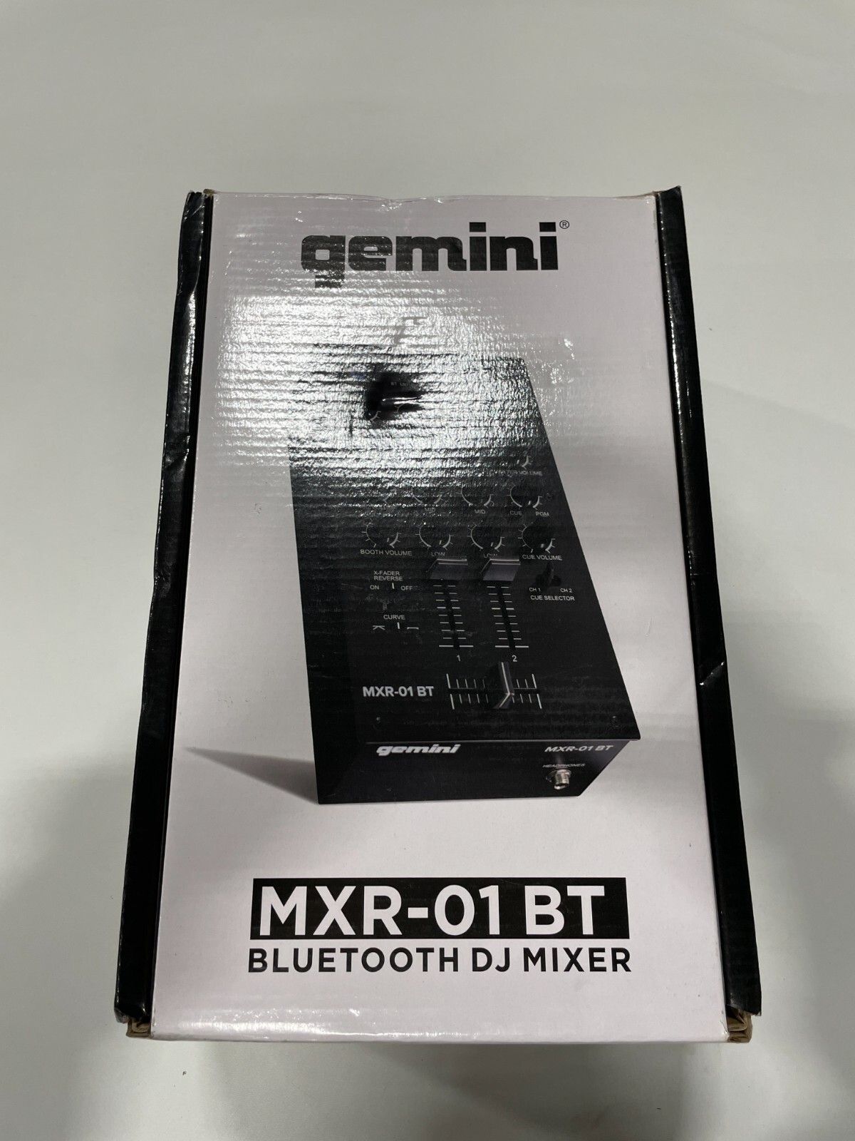 Gemini Audio Equipment MXR-01BT 2-Channel Professional Mixers Bluetooth Input DJ