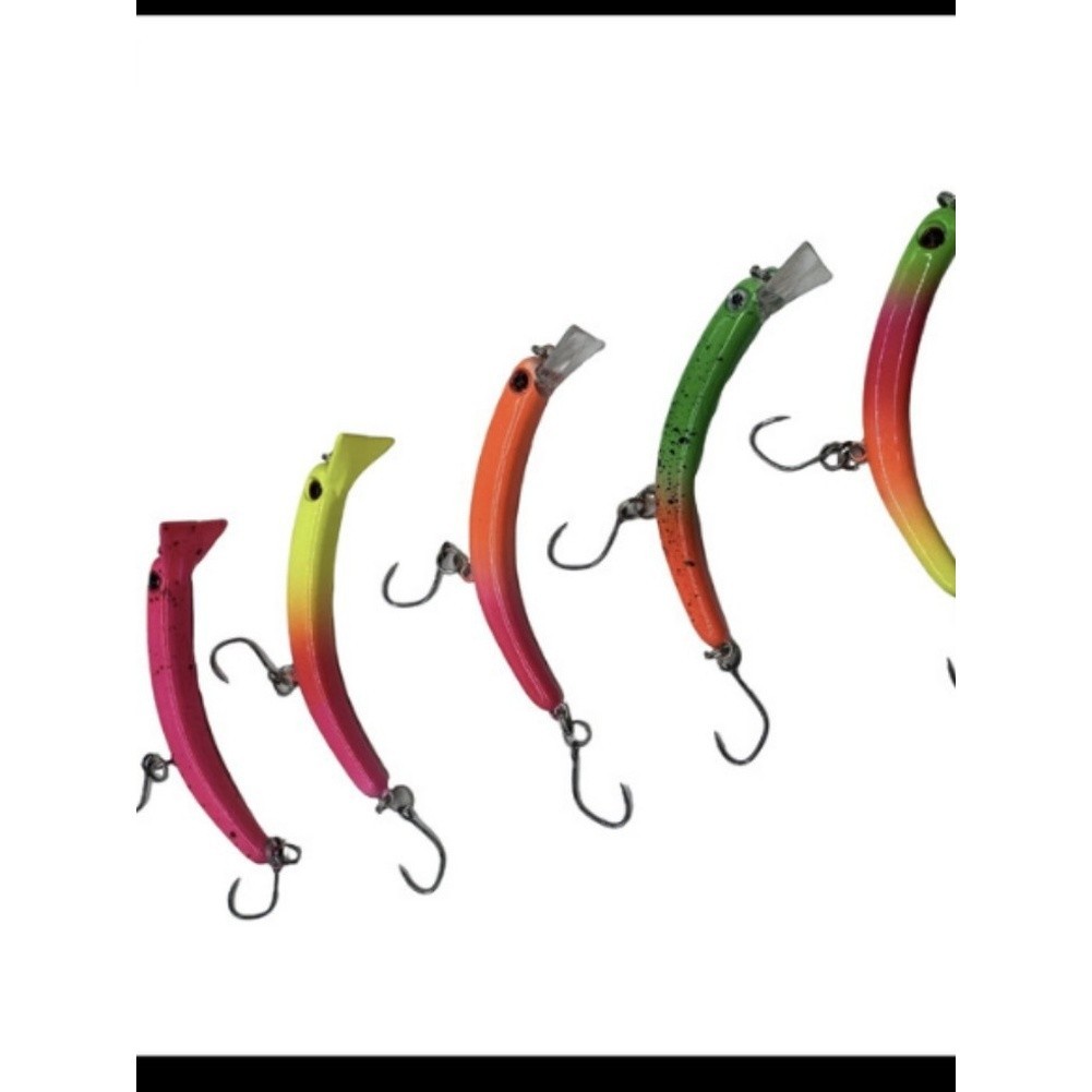 Curved Minnow Lure Hard Bait Precision Casting Versatile Depth Control