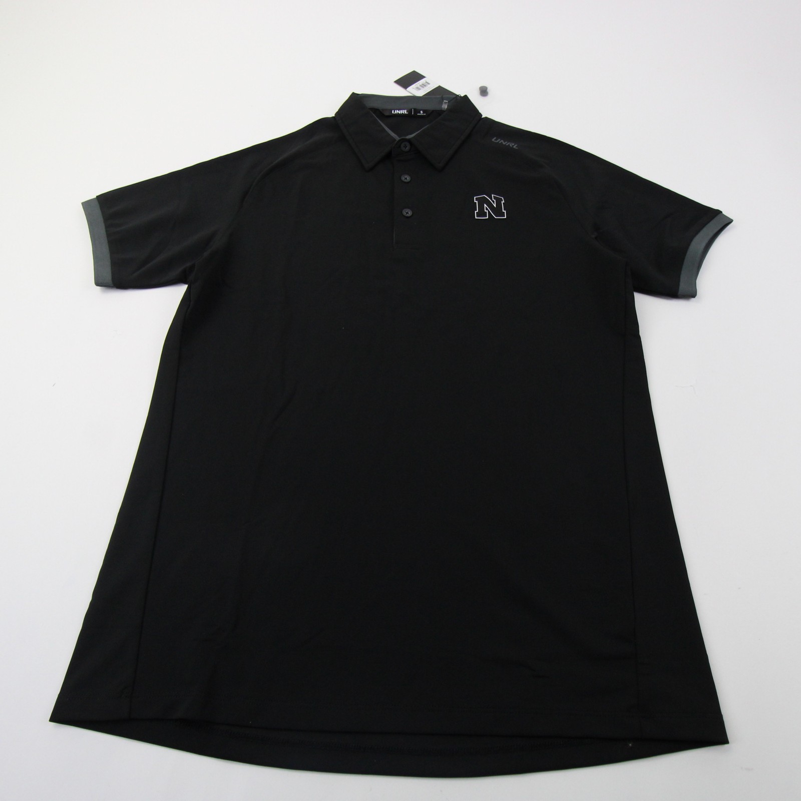 Nebraska Cornhuskers UNRL Polo Men's Black New with Tags XL