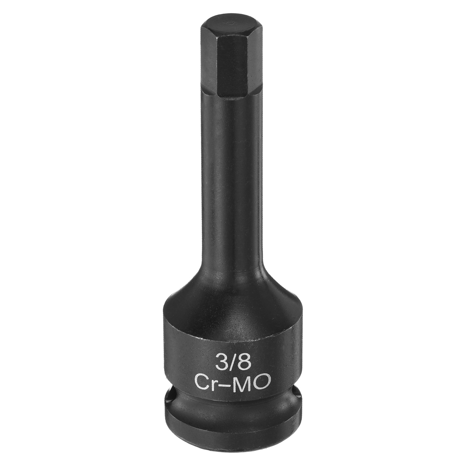 1/2" Square Drive Impact Hex Bit Socket 3/8" CR-MO 3" Long Hexagonal Socket