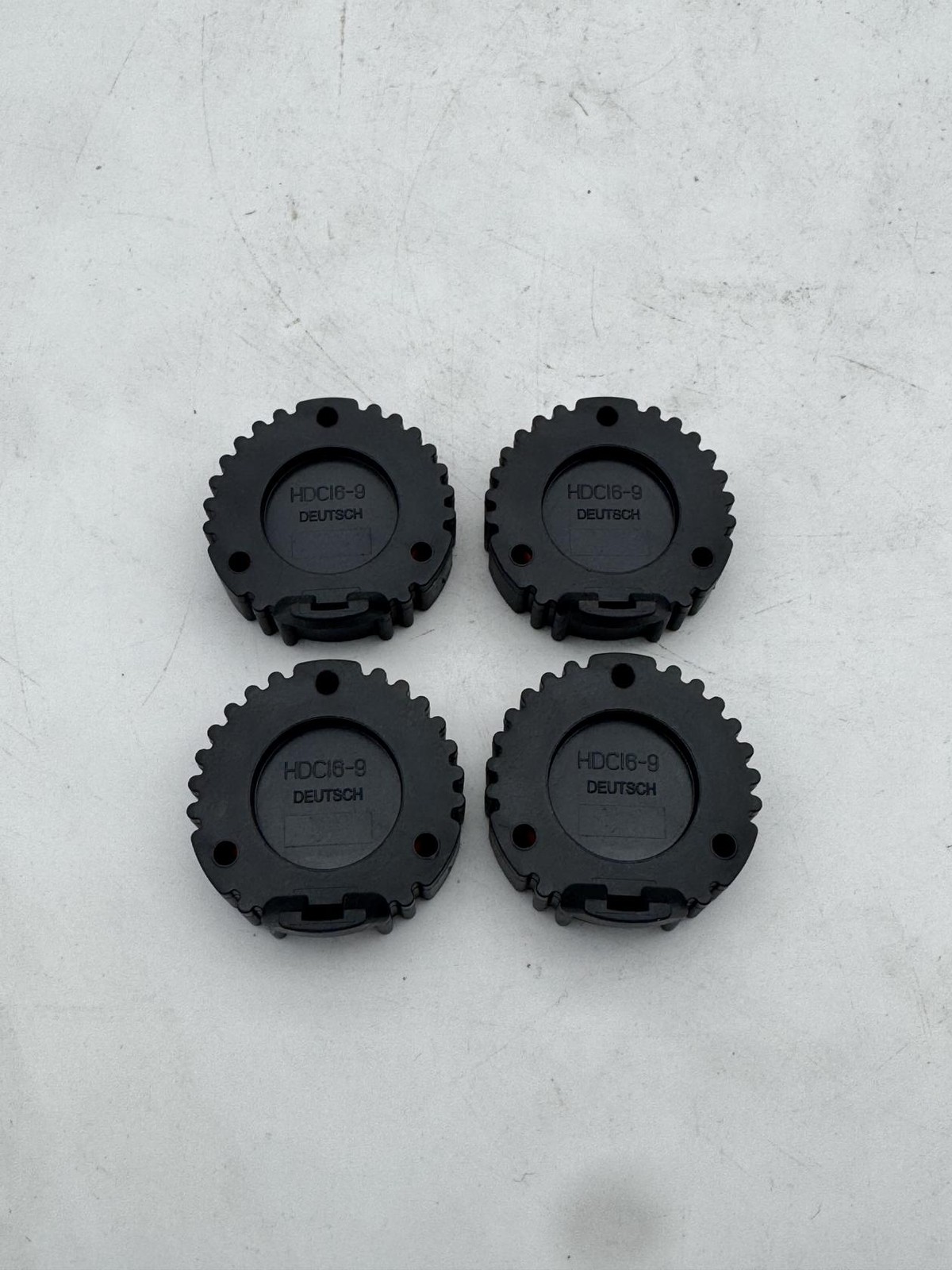 (4 Count) DEUTSCH PROTECTIVE CAP, HDC16-9, SIZE 9