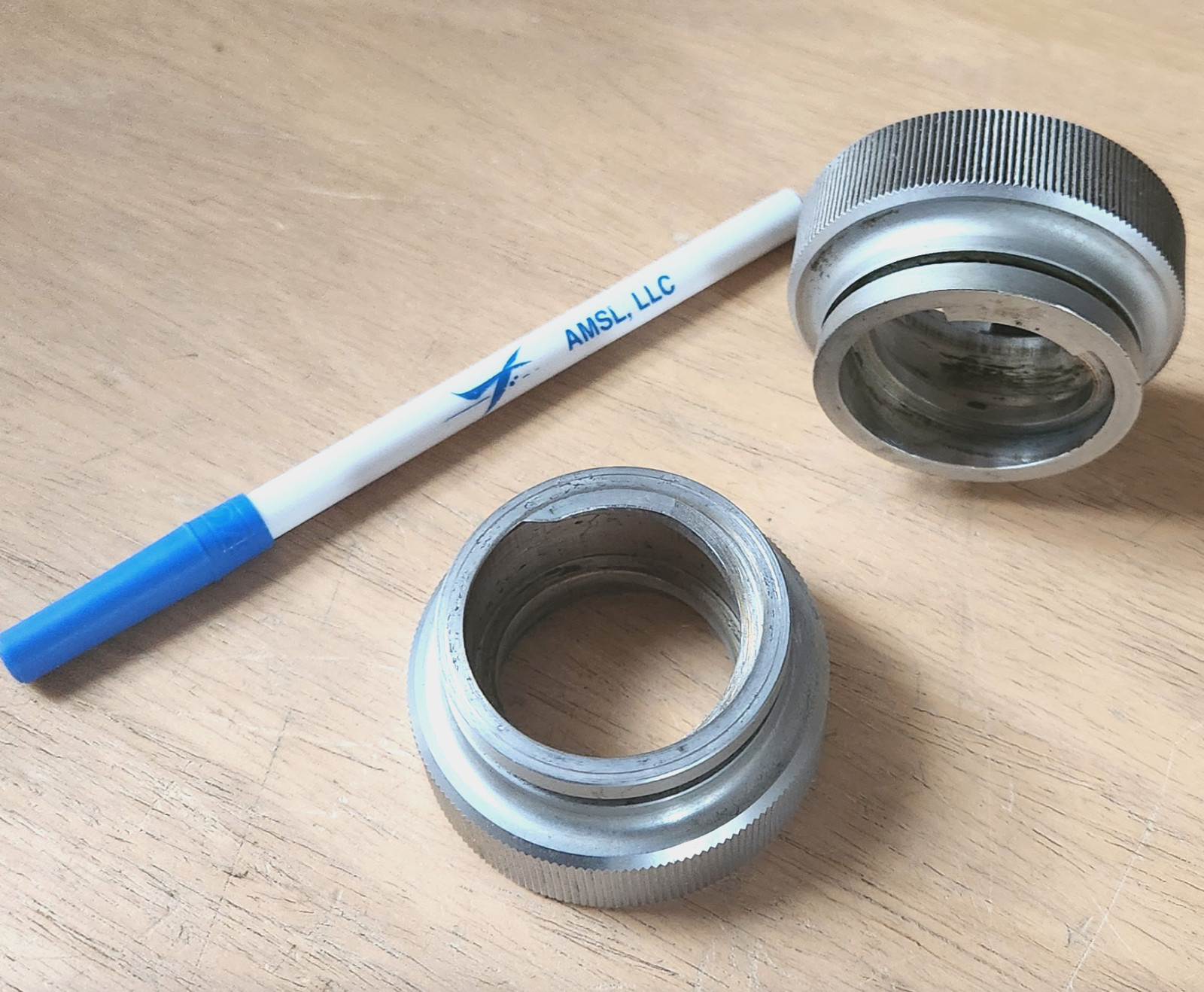 Nikon elev setting Nut for post on autocollimator/metallurgical microscope stand