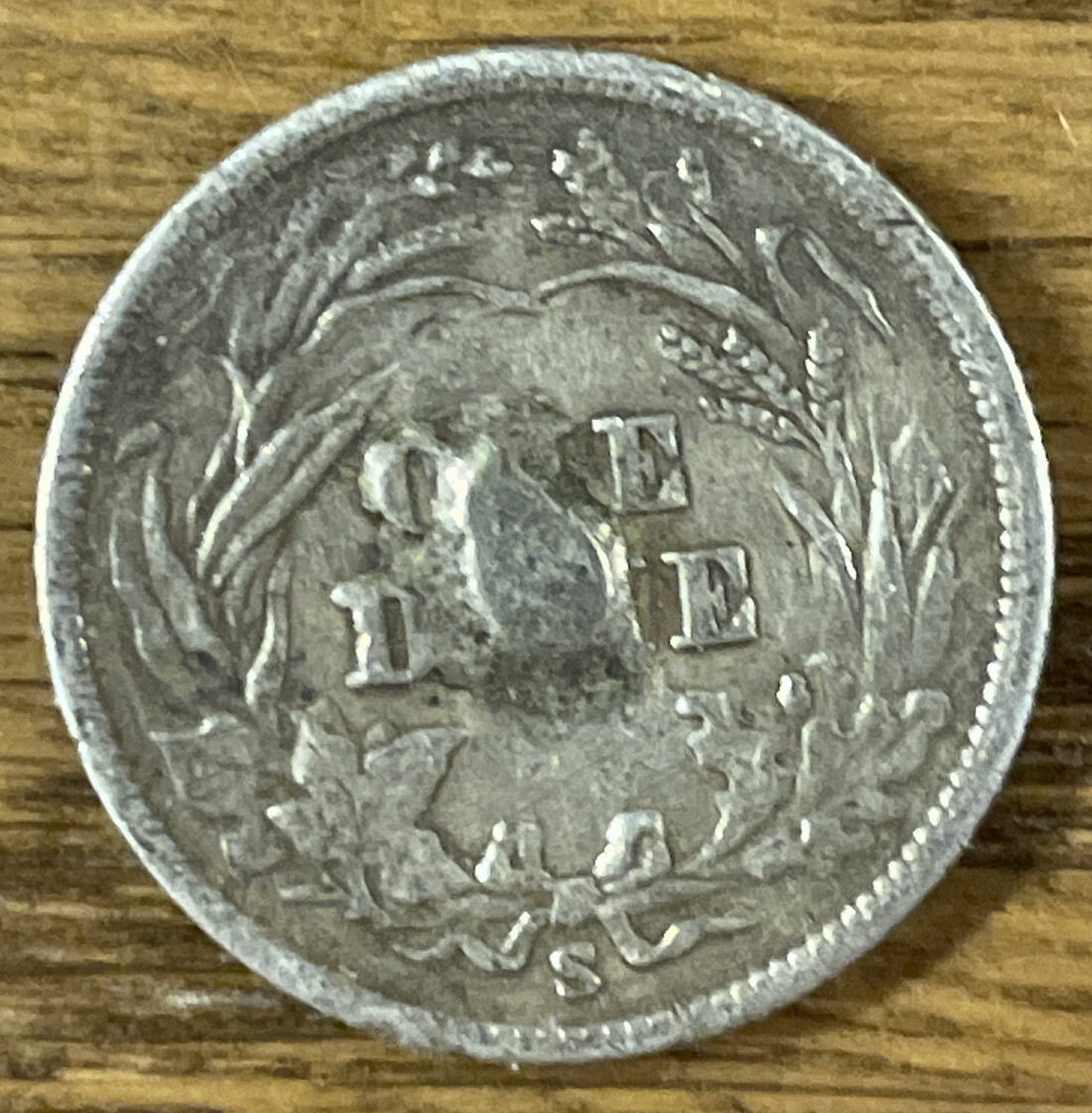 1900 P Barber Dime #2