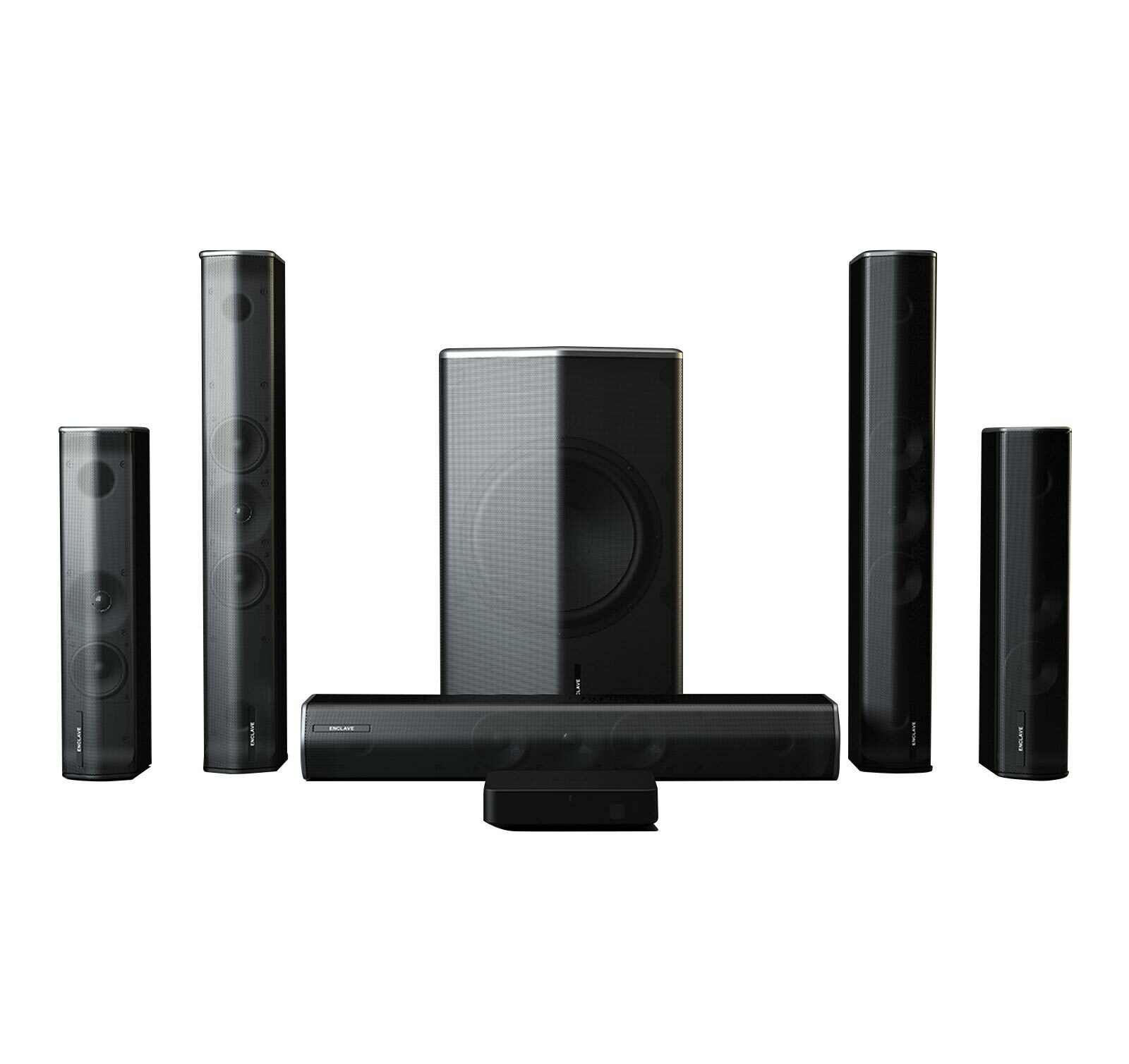 Enclave Audio Cinehome Pro Wireless Home Theater System (Open Box) Damaged Box