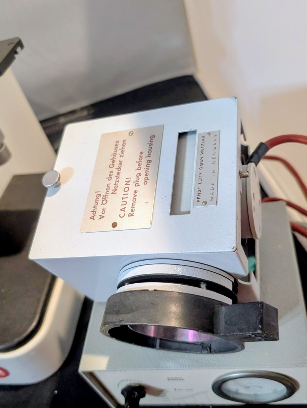 Leitz Wetzlar Metalloplan Microscope