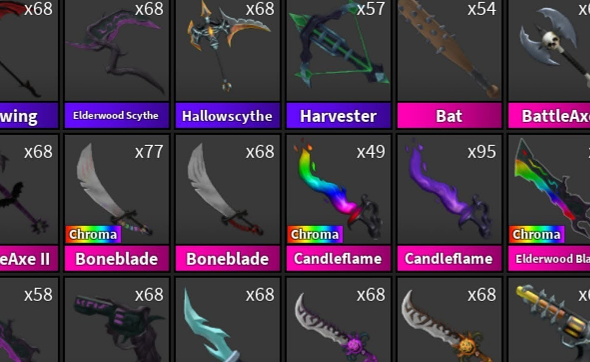 Murder Mystery 2 MM2 Box | Guaranteed 25 Random Godlys ✅