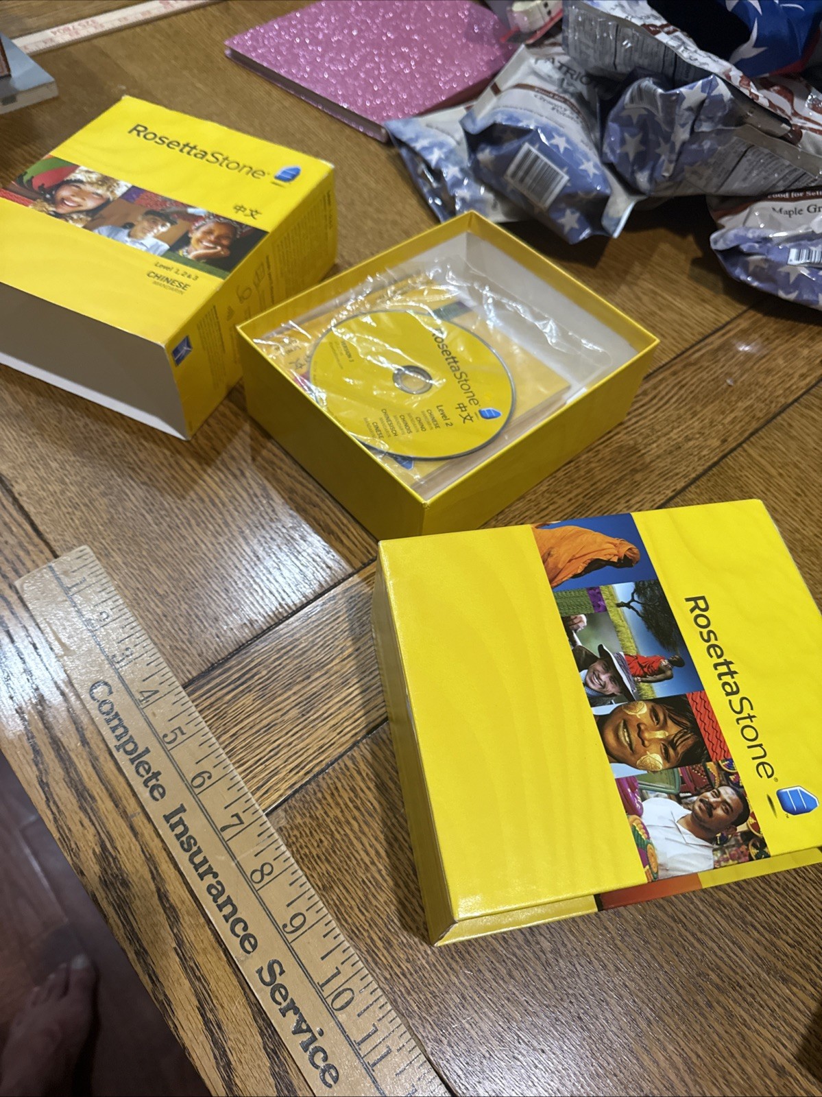 Rosetta Stone Level 1 Chinese Mandarin Version 3 Win/Mac Cd Rom Personal Edition