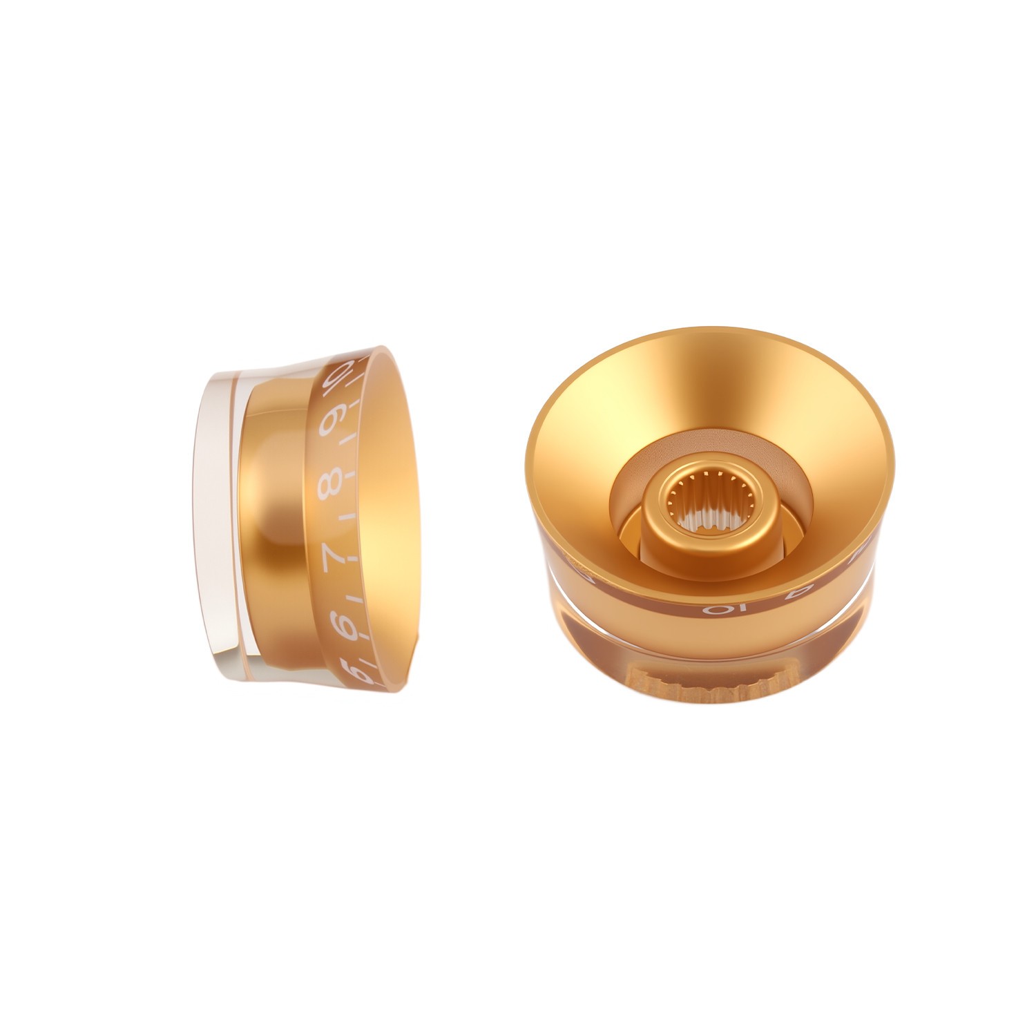 Metallor Electic Gutar Control Speed Tone Volume Knobs for LP SG ES 4 Pcs