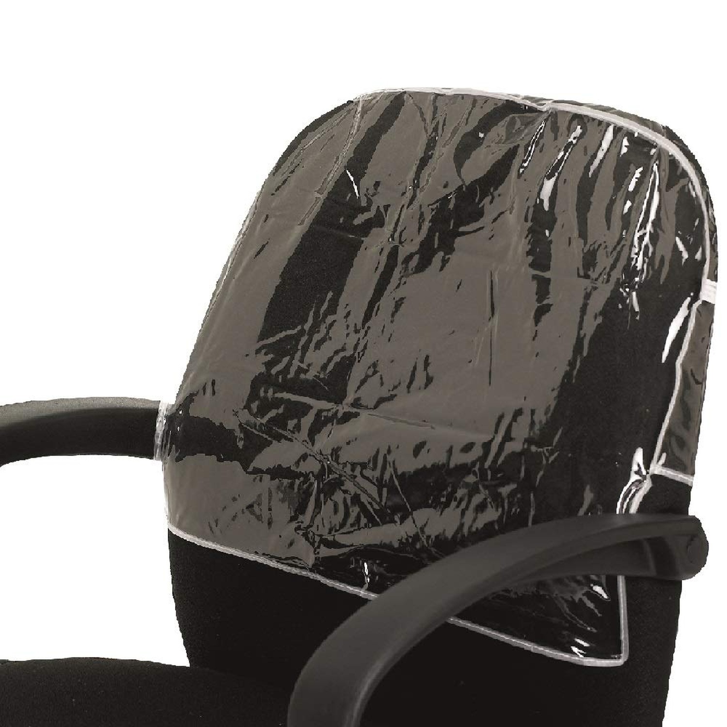 PC-12271 MARIANNA CLEAR ROUND CHAIR BACK COVER