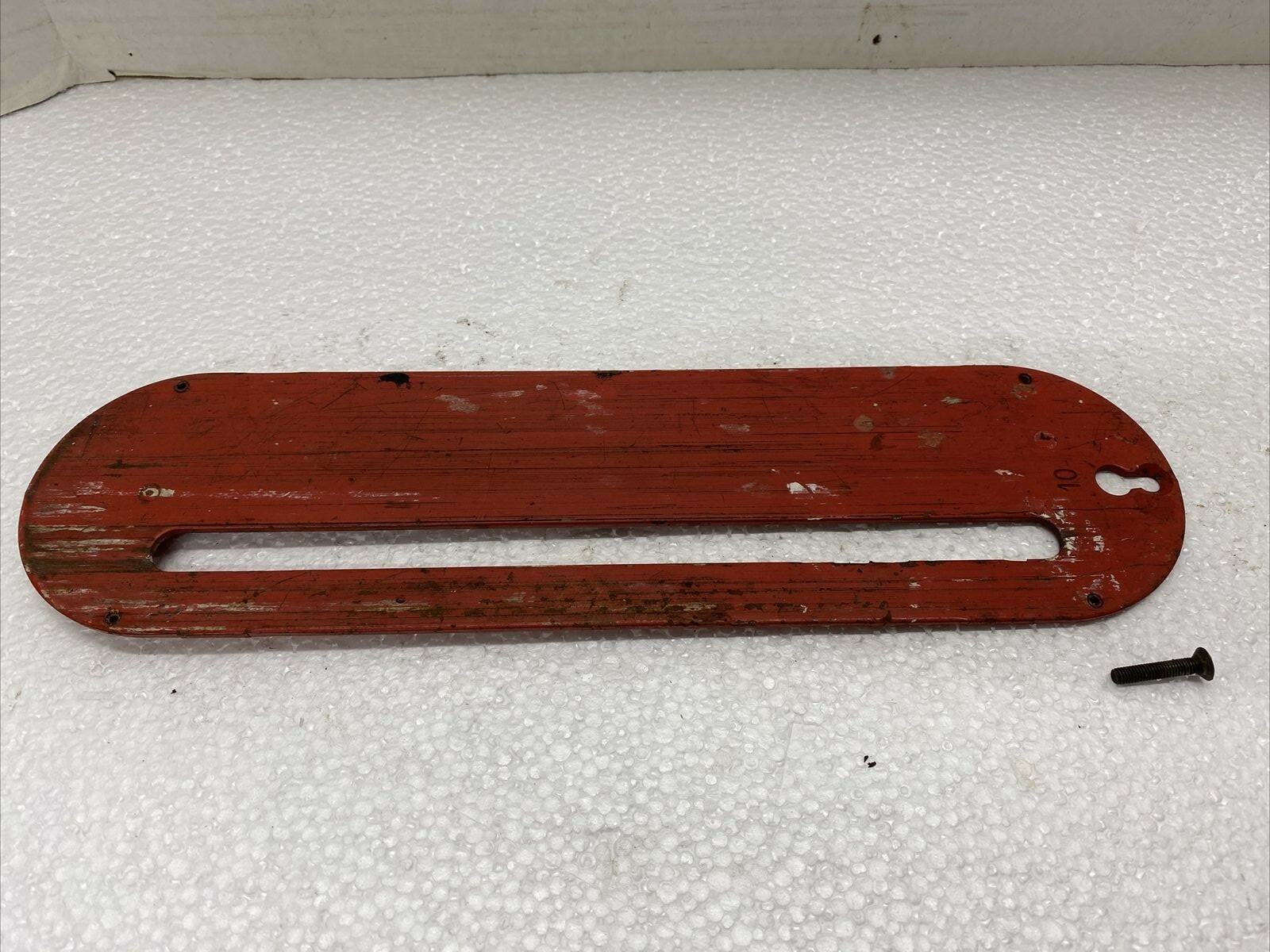 Craftsman Table Saw Md 113.298844 Throat Plate 3 3/4 by 14"   CTS-619