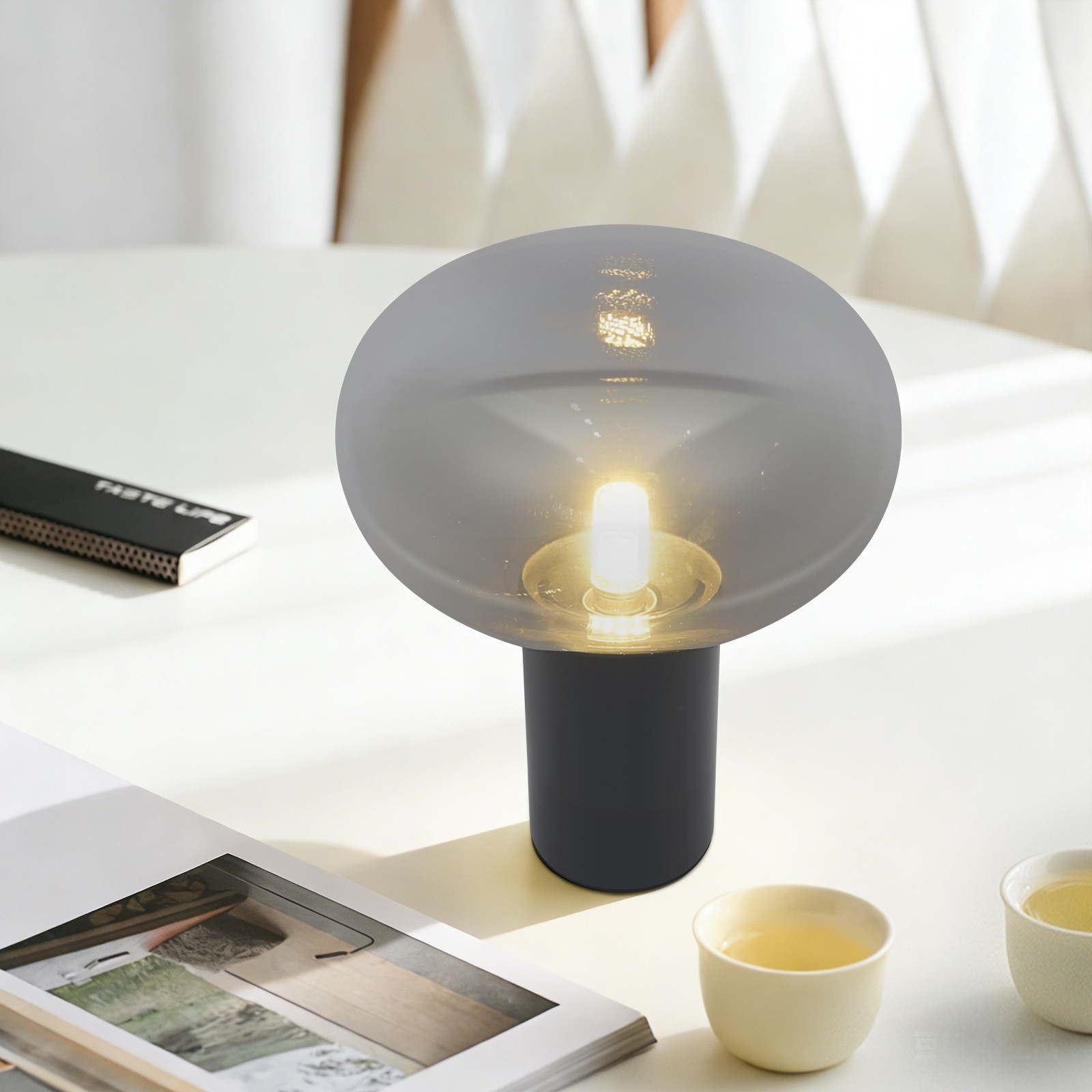 Living Room Table Lamp,Minimalist Bedside Lamp, Art Deco-Style Modern Table Lamp