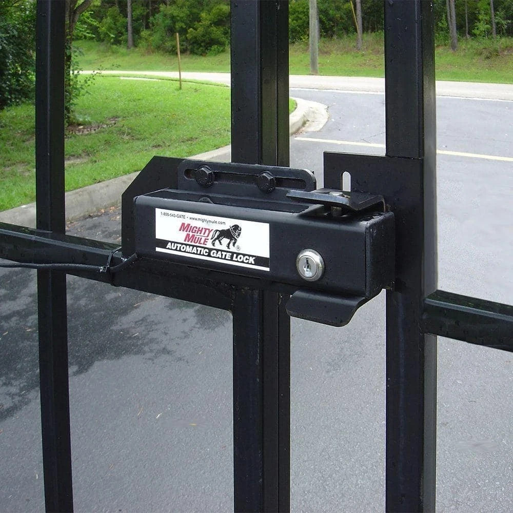 Mighty Mule FM143 Automatic Gate Lock for Single and Dual Swing Gate Openers NEW