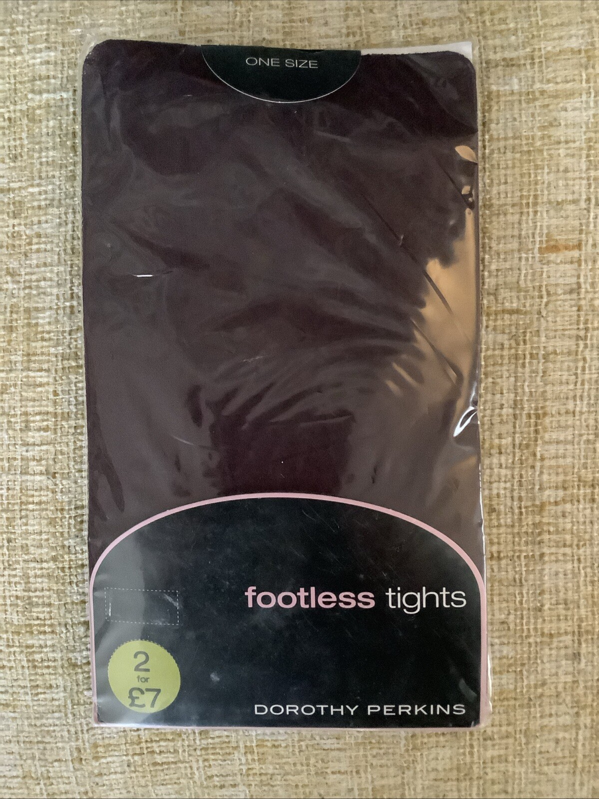 Footless Pantyhose Tights Fashion Yoga Workout Pilates Damson One Size