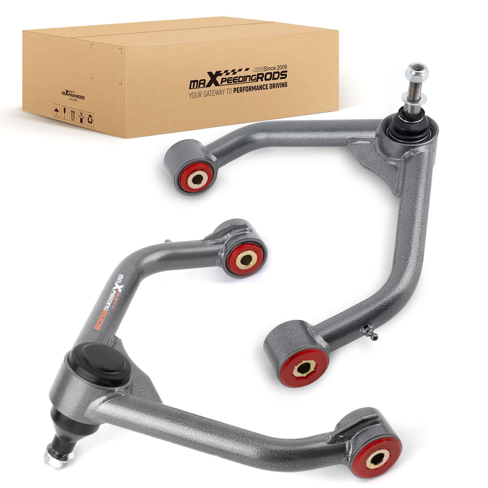 Front Upper Control Arm 2-4" Lift w/ Ball Joint For 2006-23 Dodge Ram 1500 2010