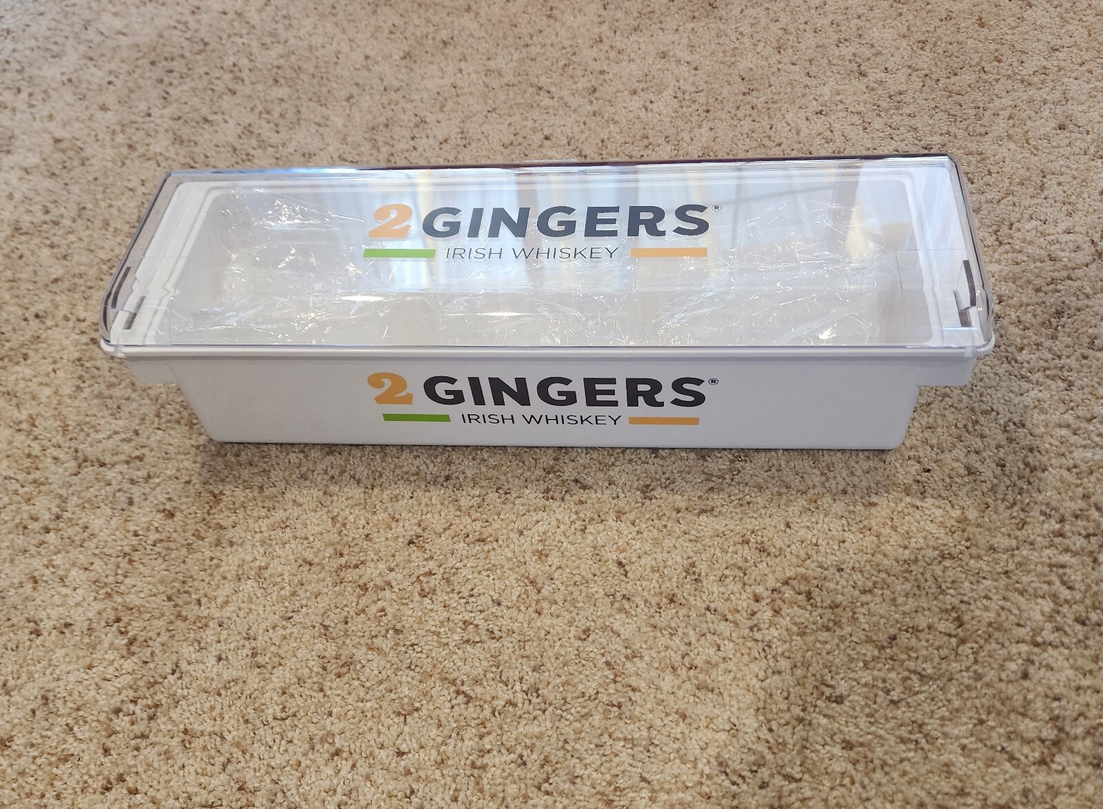 NEW BS3 2 Gingers Irish Whiskey 6 COMPARTM CONDIMENT GARISH CONTAINER DISPENSER