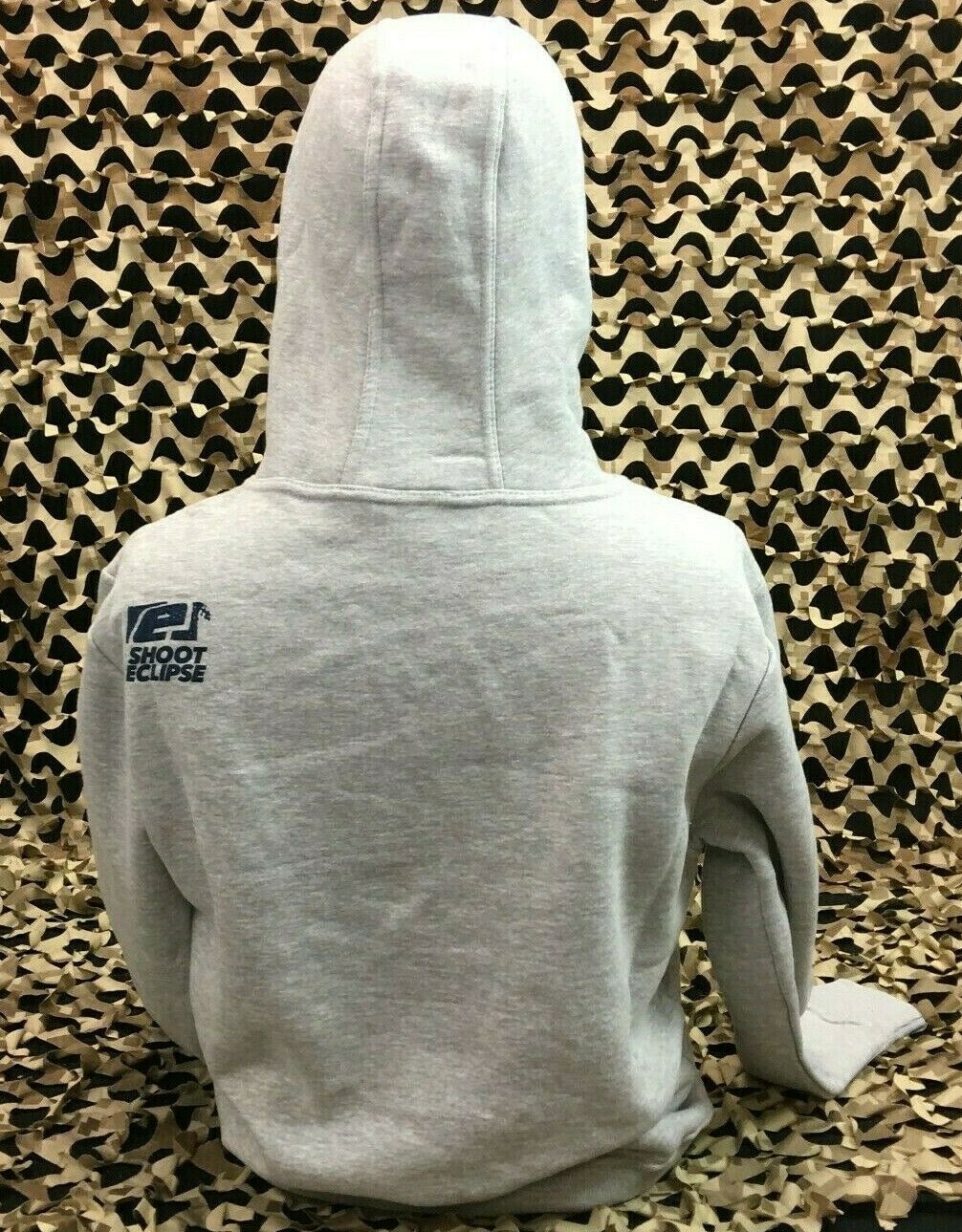 NEW LARGE Planet Eclipse Favela Hooded Sweatshirt - Heather