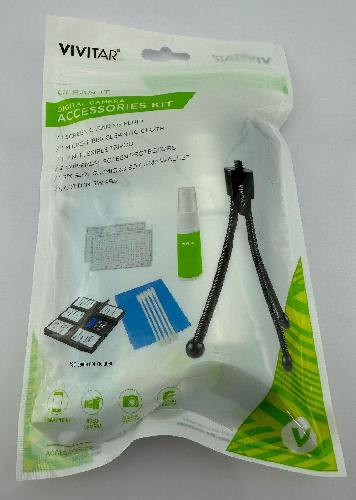 Vivitar Clean It Digital Camera Accessories Kit Brand New